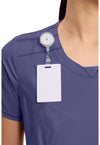 Grape - Women's Round Neck Scrub Top (View 3)