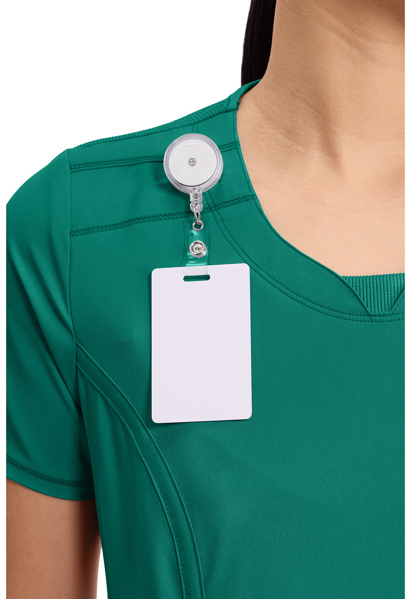 hunter green - Round Neck Top (View 3)