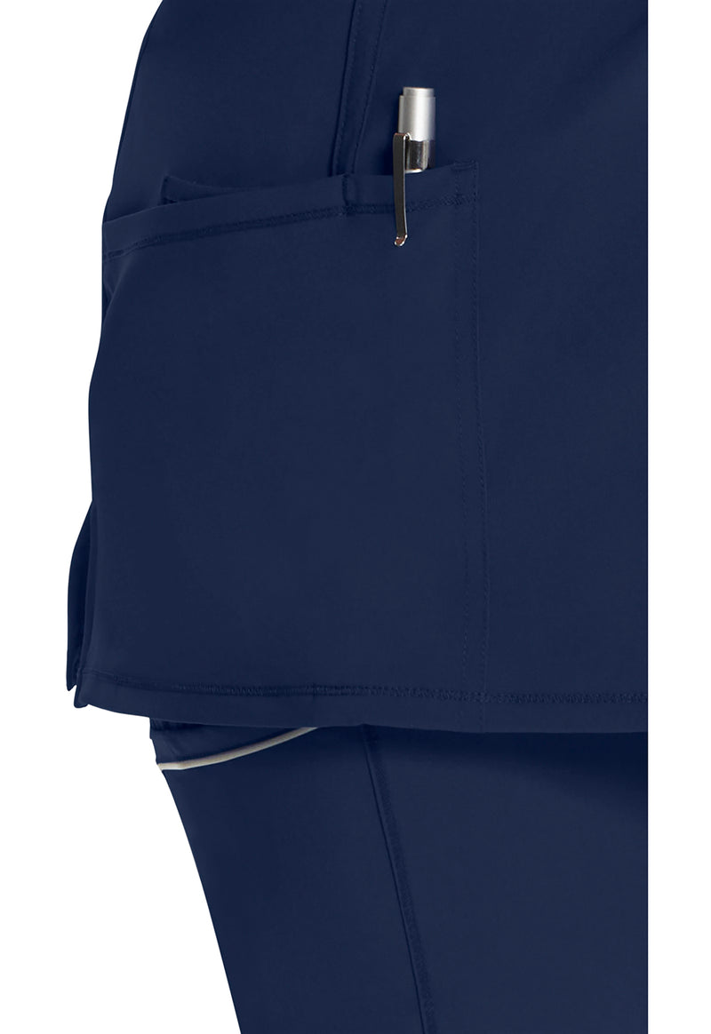 navy - Round Neck Top (View 3)