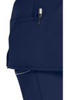 Navy - Women's Round Neck Scrub Top (View 3)