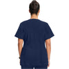 navy - Round Neck Top