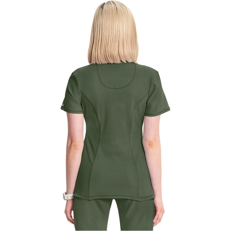 olive - Round Neck Top