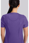 PRETTY N PURPLE - Women's Round Neck Scrub Top (View 2)