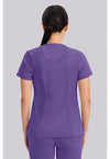 PRETTY N PURPLE - Cherokee IN Infinity Women Scrub Top - Back View