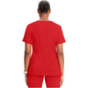 red - Round Neck Top