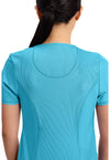 turquoise - Round Neck Top (View 2)