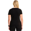 black - Mock Wrap Top