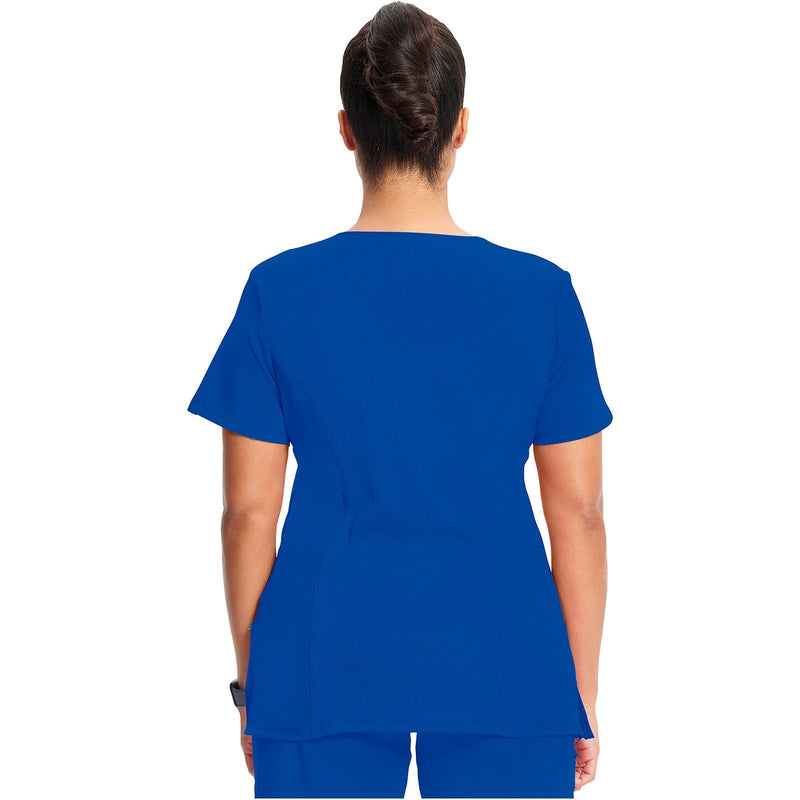 galaxy blue - Mock Wrap Top
