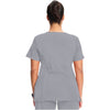 grey - Mock Wrap Top