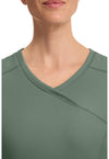 olive - Mock Wrap Top (View 3)