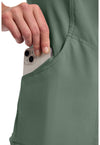 olive - Mock Wrap Top (View 4)