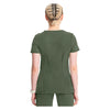 olive - Mock Wrap Top