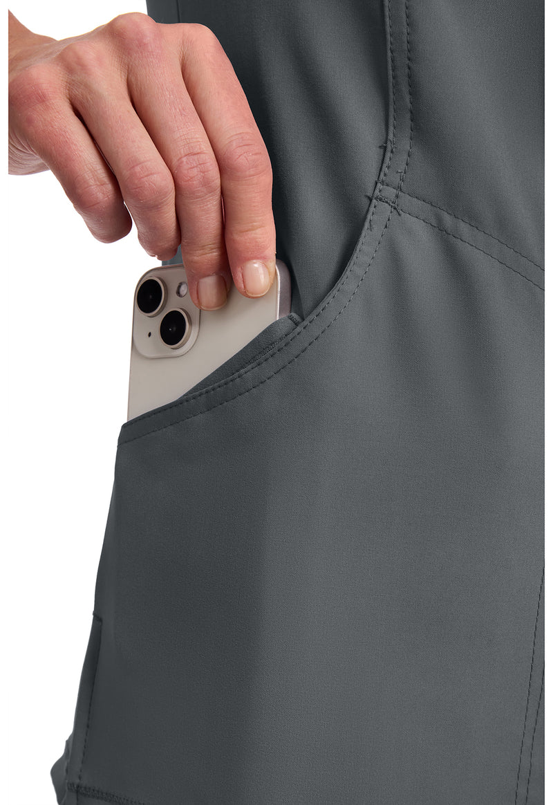 pewter - Mock Wrap Top (View 4)