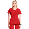 red - Mock Wrap Top