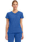 Royal - Cherokee IN Infinity Women Scrub Top - Front View
