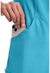 turquoise - Mock Wrap Top (View 4)