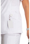 white - Mock Wrap Top (View 2)