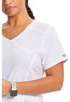 white - Mock Wrap Top (View 3)