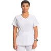 white - Mock Wrap Top