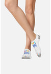 Hope For Healing - 2 Pr Pack Bamboo No Show Socks