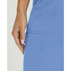 Detail - White Cross Women's Scrub Pants - Back View