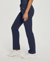 Navy - White Cross Marvella Women's 3 Pocket Cargo Drawstring Scrub Pants for Nursing
