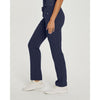 Navy - White Cross Women's Scrub Pants - Side View