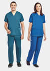 MOBB Unisex 8 Pocket Drawstring/Elastic Scrub Set X310/307