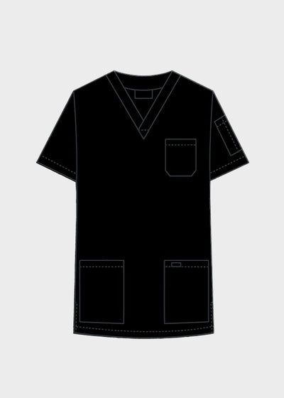 MOBB Unisex V-Neck Scrub Top 310T
