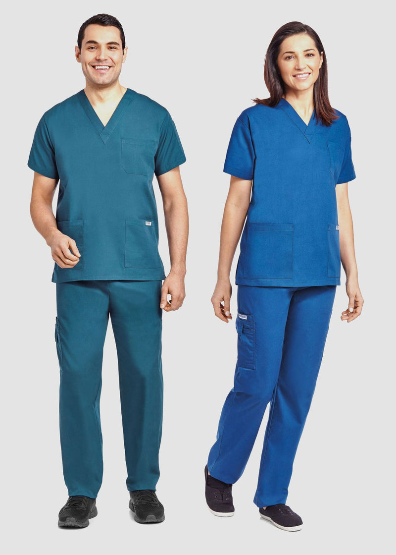 MOBB Unisex V-Neck Scrub Top 310T