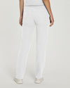 White - White Cross V-Tess Women's 6 Pocket Zipper Cargo Drawstring Scrub Pants Tall for Nursing
