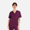 wine - Unisex Tuckable V-Neck Top