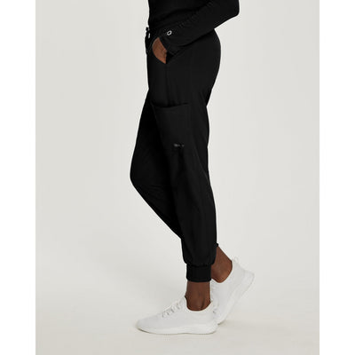 Women's 4 Pocket Jogger Cargo Drawstring Scrub Pants