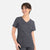 Women's Curved Mock Wrap Top