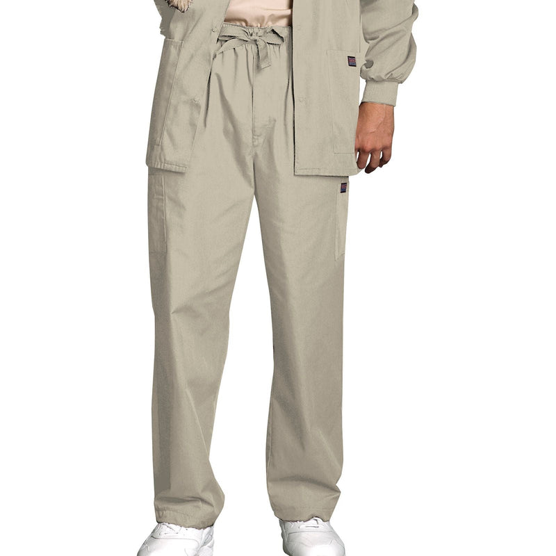 khaki - Men's Fly Front Cargo Pant