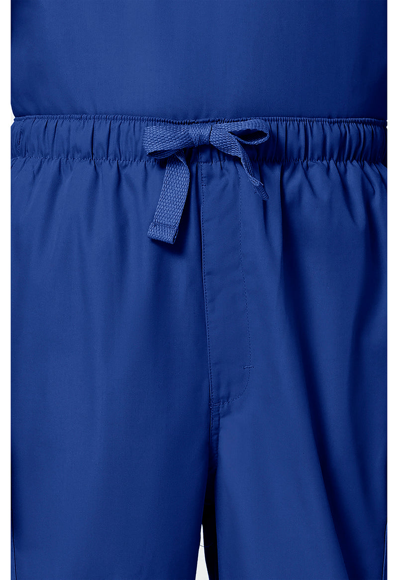 Galaxy Blue - Men's Fly Front Cargo Scrub Pants (View 2)