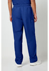 Galaxy Blue - Cherokee WW Originals Men Scrub Pants - Back View