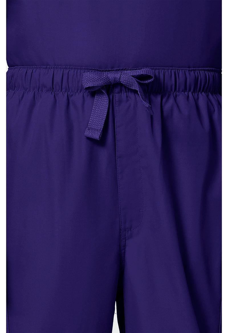 Grape - Men's Fly Front Cargo Scrub Pants (View 2)