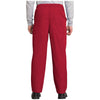 red - Men's Fly Front Cargo Pant