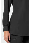 BLACK - Women's Fatima Scrub Top (View 3)