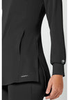 BLACK - Women's Fatima Scrub Top (View 4)