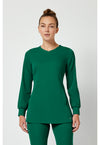 Hunter - Healing Hands Works Women Scrub Top - Front View
