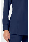 Navy - Women's Fatima Scrub Top (View 3)