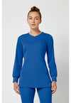 Royal - Healing Hands Works Women Scrub Top - Front View