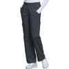 pewter - Mid Rise Pull-On Cargo Pant