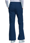 navy - Mid Rise Pull-On Cargo Pant (Back)