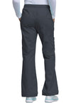 pewter - Mid Rise Pull-On Cargo Pant (Back)
