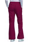 wine - Mid Rise Pull-On Cargo Pant (Back)