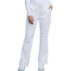 white - Mid Rise Drawstring Cargo Pant