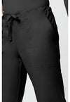 black - Mid Rise Drawstring Cargo Pant (View 4)